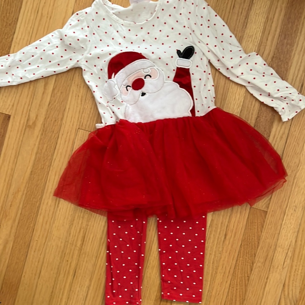 Girls Santa outfit